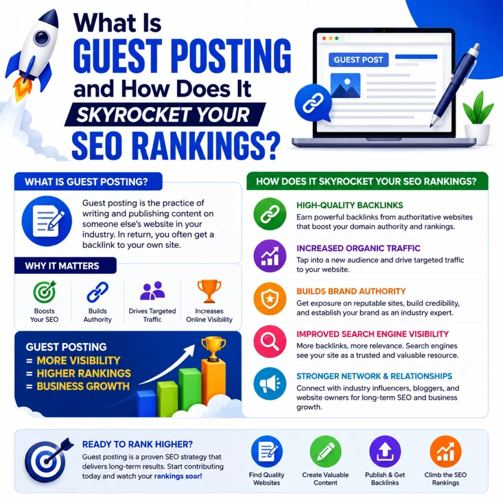 What Is Guest Posting and How Does It Skyrocket Your SEO Rankings?