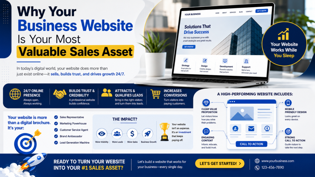 Why Your Business Website Is Your Most Valuable Sales Asset
