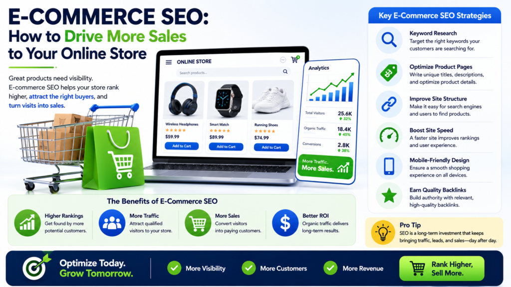 E-commerce SEO: How to Drive More Sales to Your Online Store